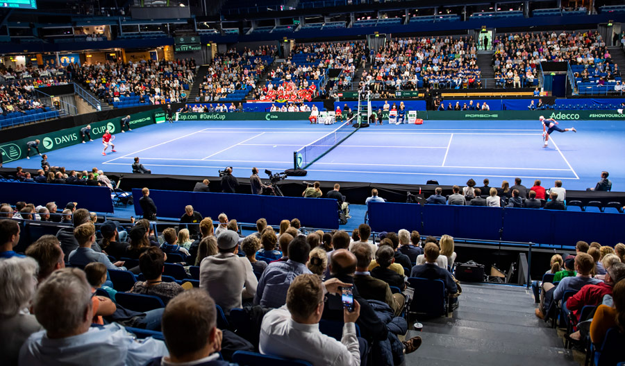 Suomi - Itävalta Davis Cup.