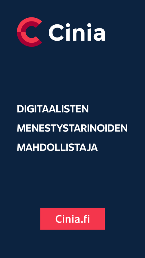 Cinia – Digitaalisten menestystarinoiden mahdollistaja