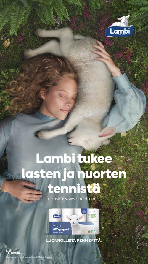 Lambi tukee lasten ja nuorten tennistä