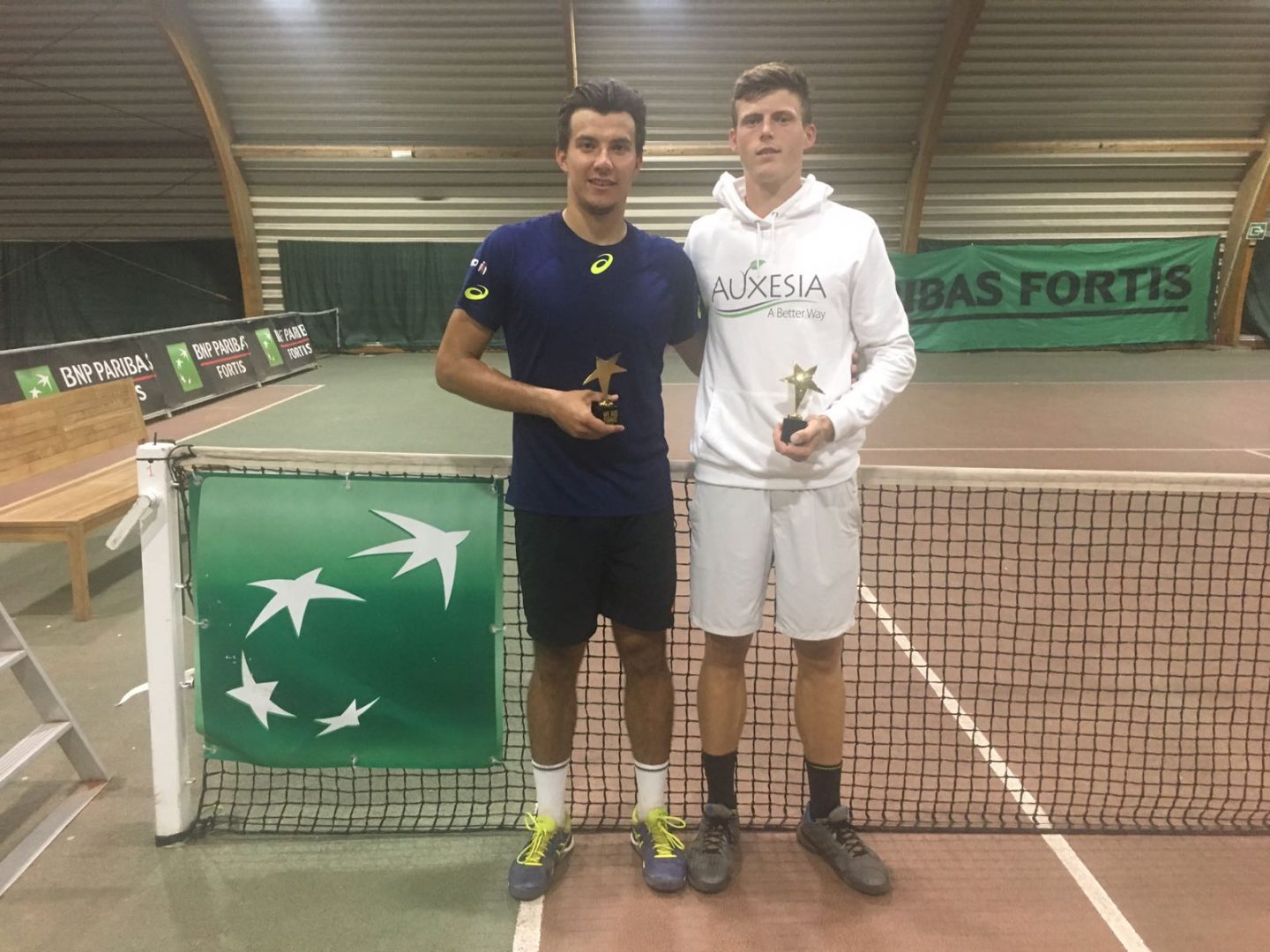 Patrik NiklasSalmiselle turnausvoitto Belgiassa Suomen Tennisliitto